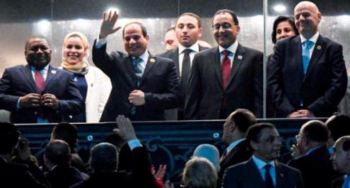 السيسي مهنئًا المنتخب الأولمبي: إنجاز جديد يسطره شباب مصر